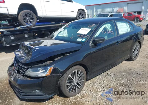 2017 Volkswagen Jetta 1.8T Sport from USA, damaged, VIN 3VWD17AJXHM302738